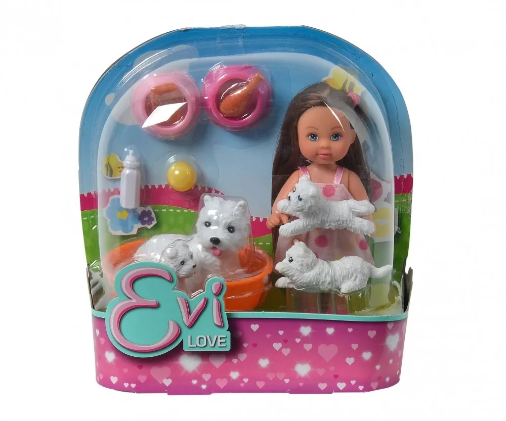 SET EVI CU PATRU CATELUSI