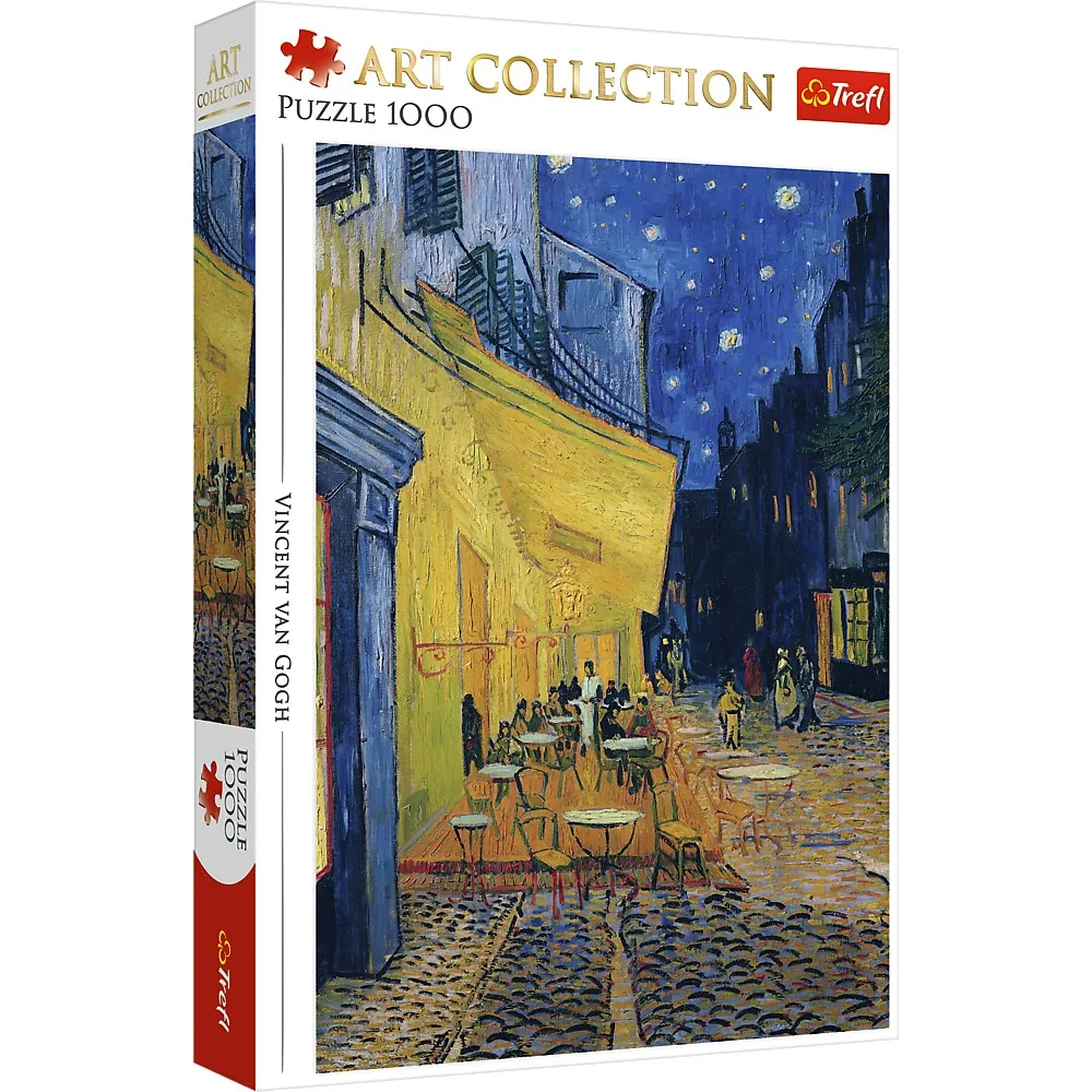 PUZZLE TREFL 1000 ART COLLECTION VINCENT VAN GOGH TERASA CAFENEA NOAPTEA