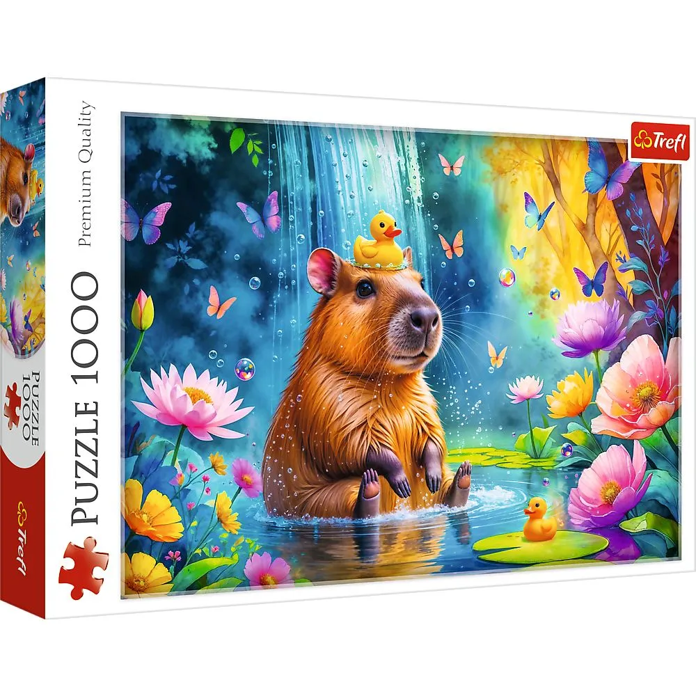 PUZZLE TREFL 1000 CAPYBARA