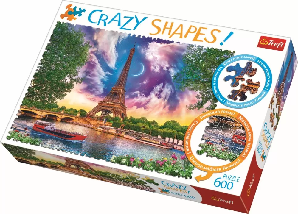 PUZZLE TREFL 600 CU PIESE CIUDATE – CER DE POVESTE LA PARIS