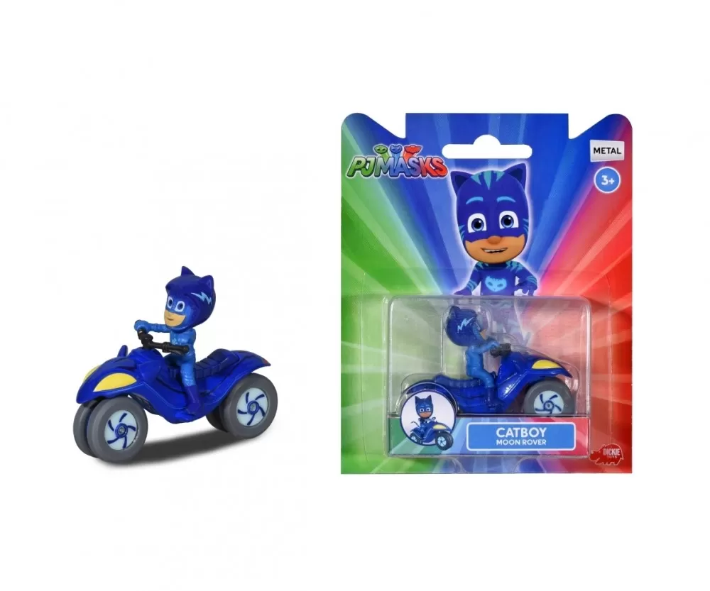 EROI IN PIJAMA VEHICUL CU FIGURINA CAT BOY MOON ROVER