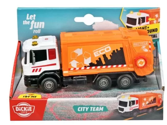 DICKIE ECHIPA DE UTILAJE MASINA DE GUNOI 17CM