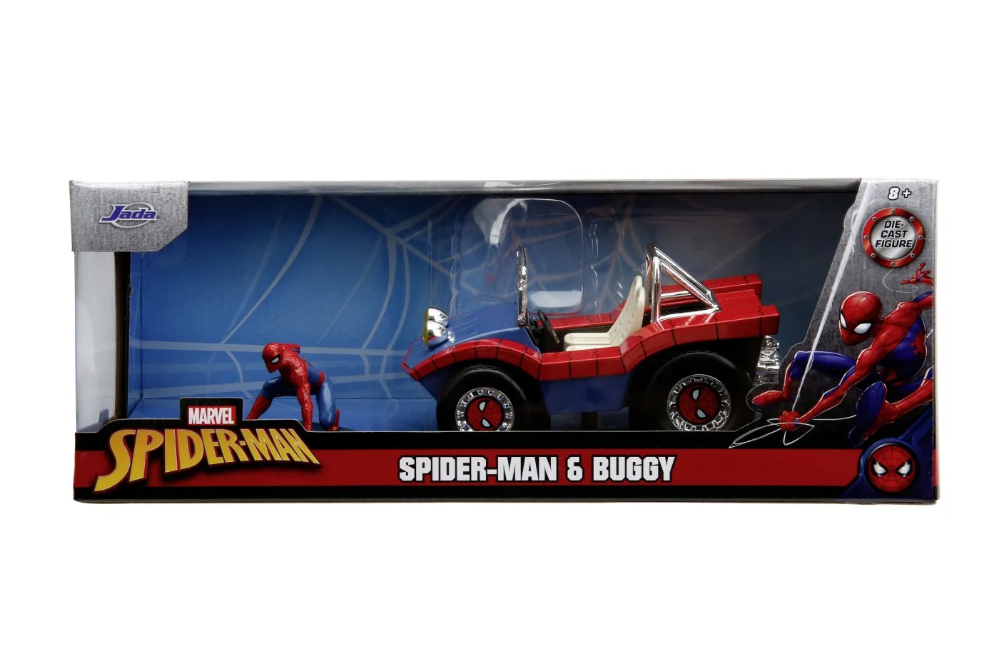 JADA MASINUTA METALICA SPIDER MAN BUGGY 1:24