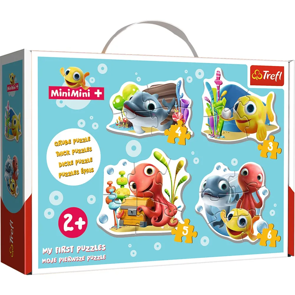 PUZZLE TREFL BABY CLASIC PESTISORUL MINIMINI 18 PIESE
