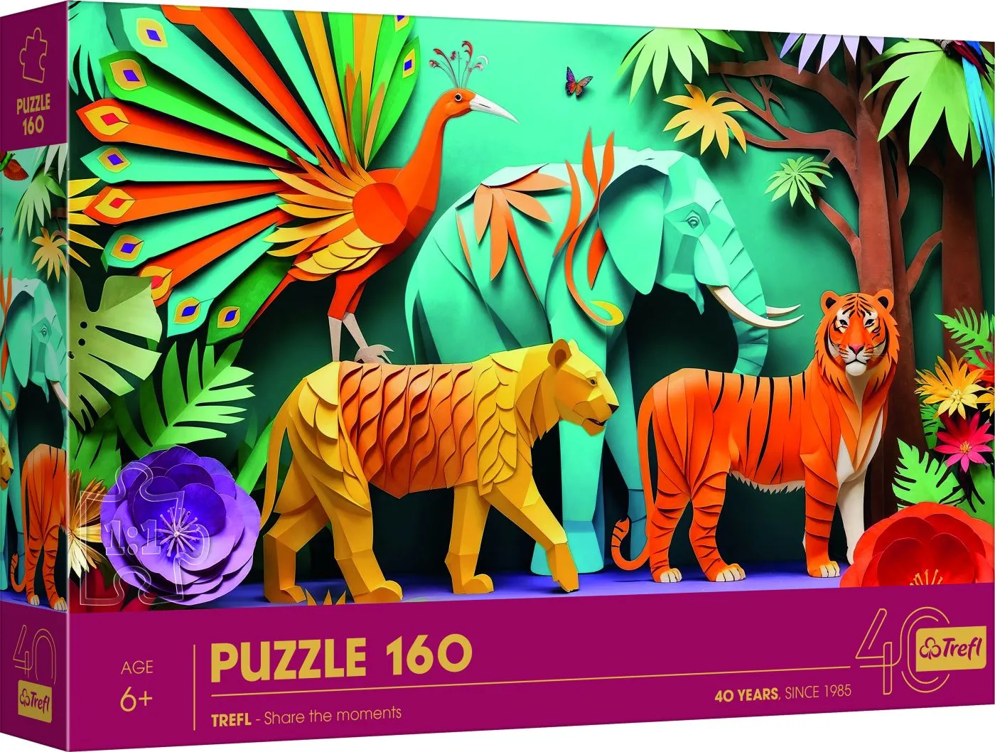 PUZZLE TREFL 160 JUNGLA