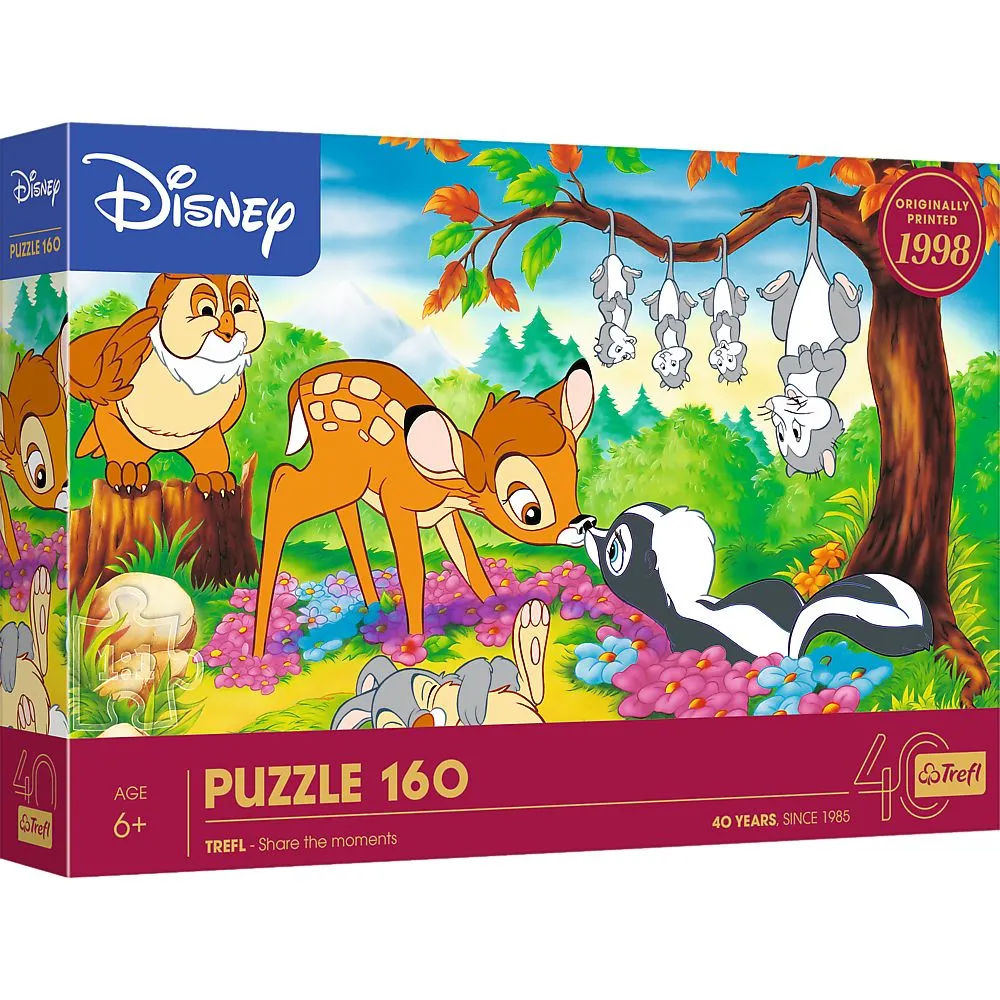 PUZZLE TREFL 160 BAMBI SI PRIETENII PADURII
