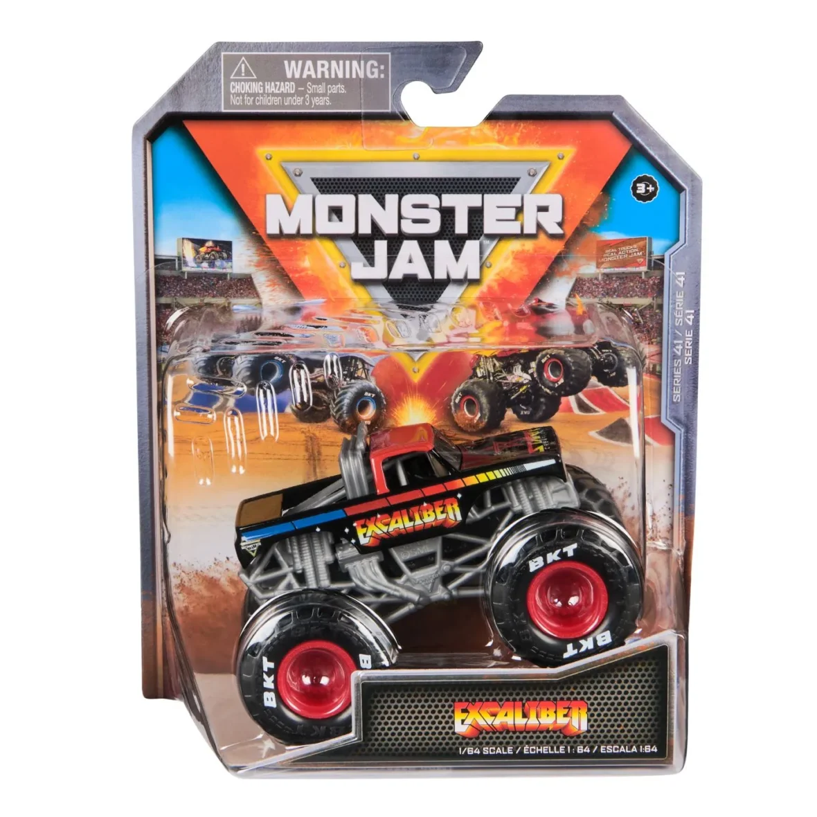 MONSTER JAM MASINUTA METALICA EXCALIBER SCARA 1 LA 64