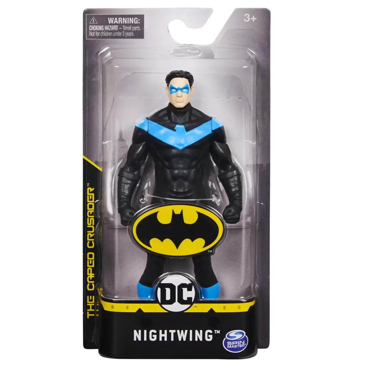 BATMAN FIGURINA NIGHTWING 15CM CU COSTUM NEGRU