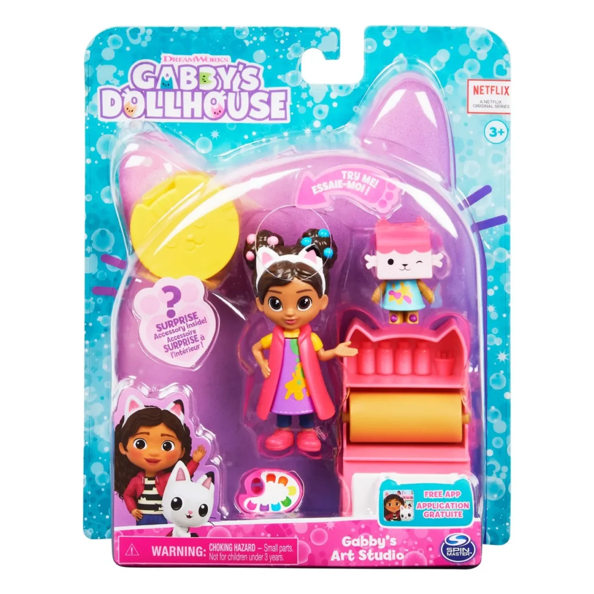 GABBYS DOLLHOUSE SET STUDIOUL DE ARTA AL LUI GABBY