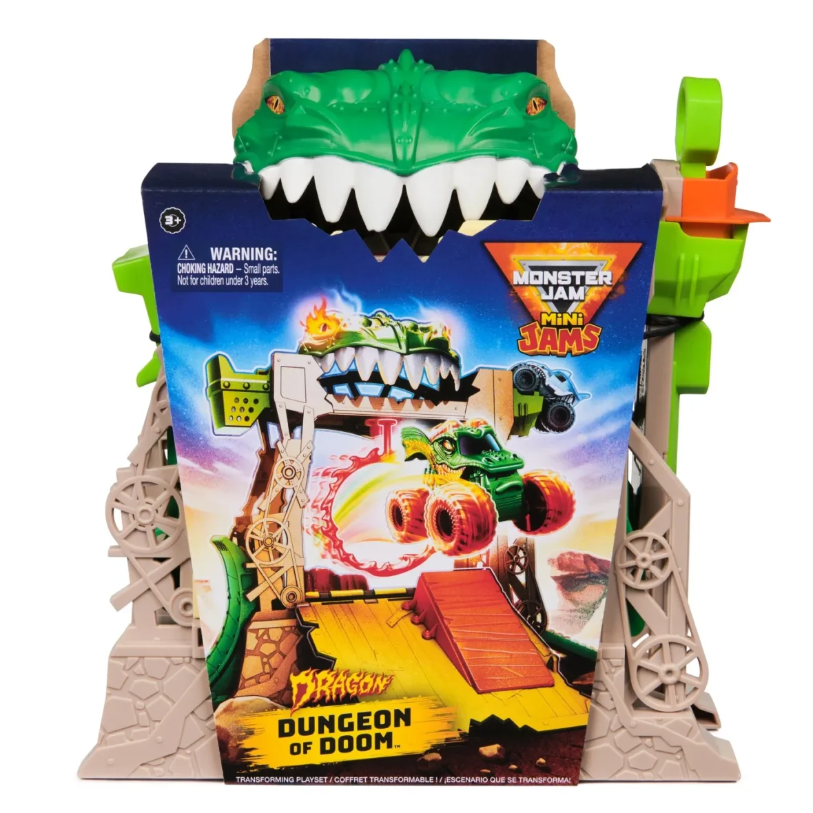MONSTER JAM SET DRAGON DUNGEON OF DOOM