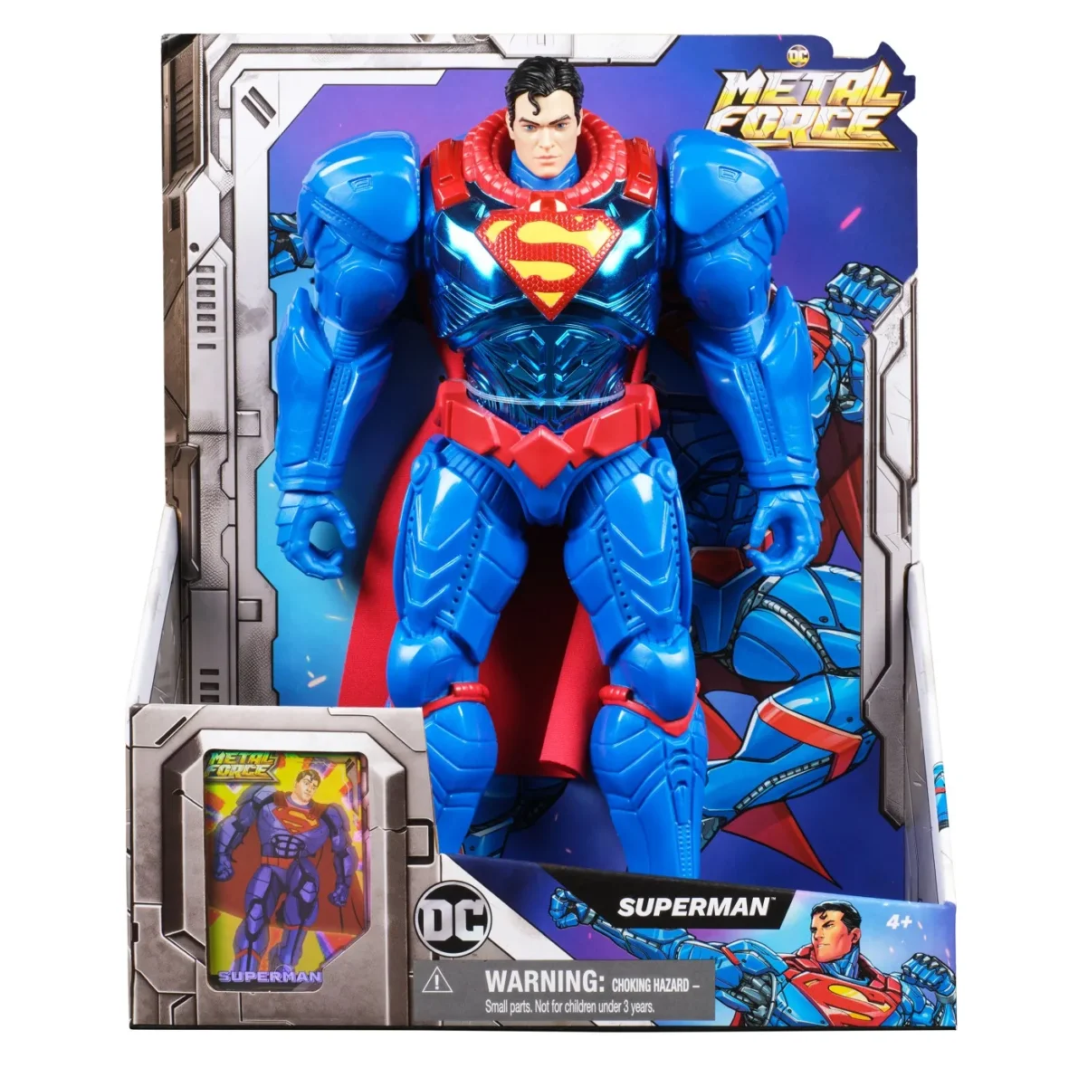 DC METAL FORCE FIGURINA DE ACTIUNE SUPERMAN 30CM