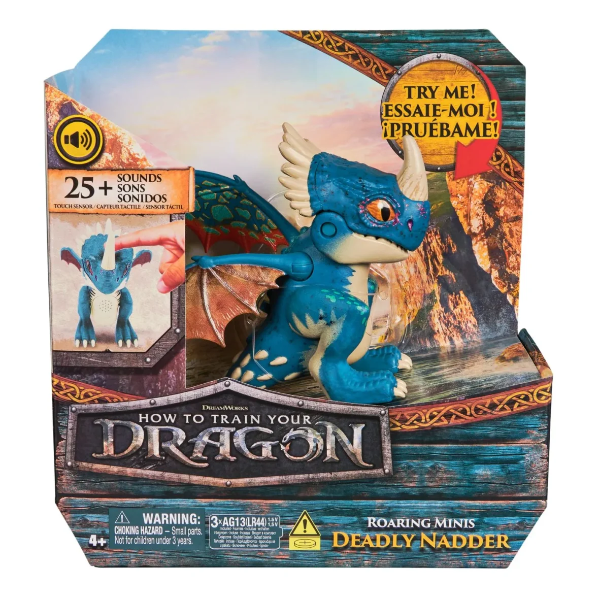 CUM SA ITI DRESEZI DRAGONUL FIGURINA DRAGON DEADLY NADDER CU SUNETE