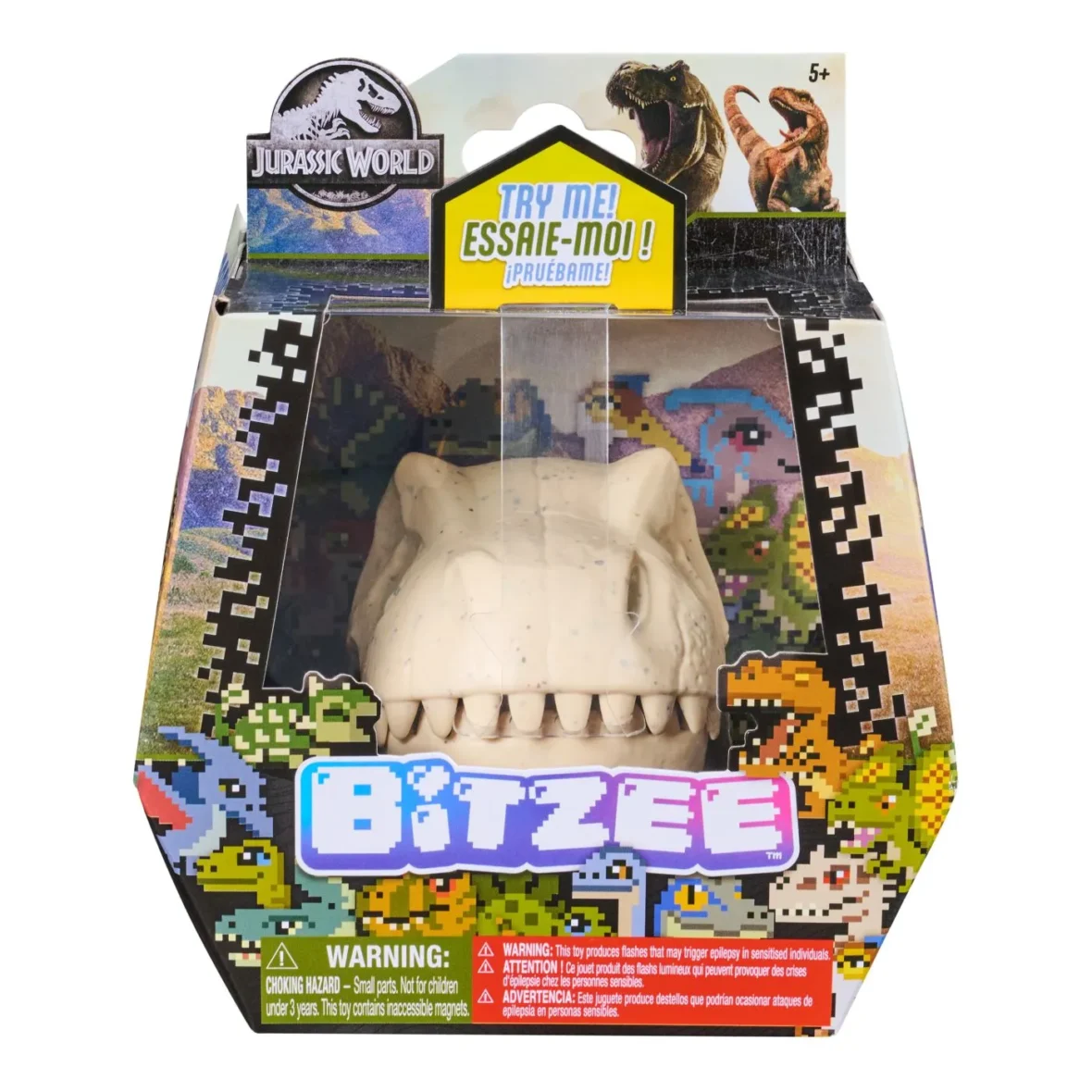 BITZEE JURASSIC WORLD JUCARIE INTERACTIVA DINOZAUR