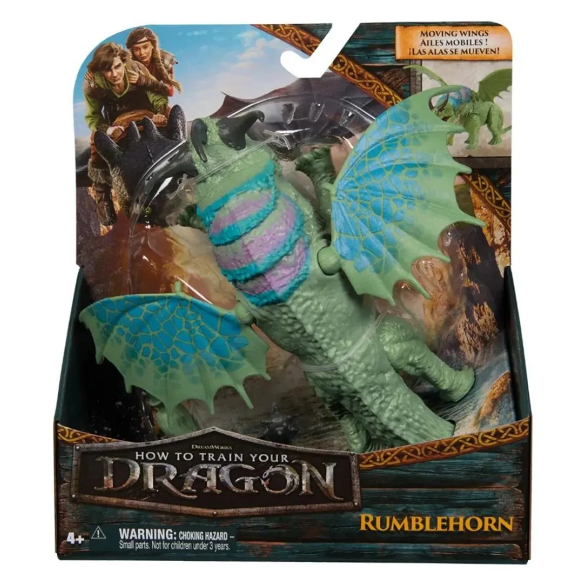 CUM SA ITI DRESEZI DRAGONUL FIGURINA RUMBLEHORN 20CM