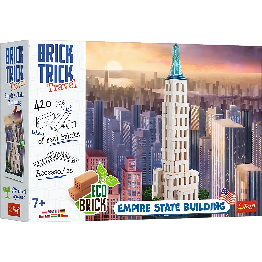 BRICK TRICK XL TRAVEL CLADIREA EMPIRE STATE
