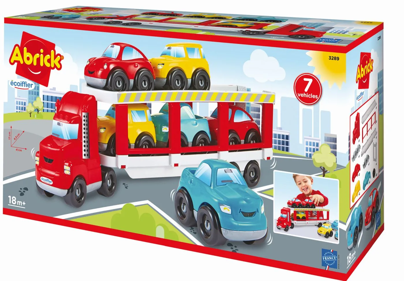 ECOIFFIER ABRICK TRANSPORTATOR AUTO PLATFORMA