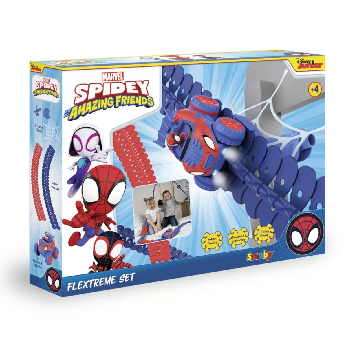 SMOBY SPIDEY CIRCUIT FLEXTREME SET SPIDEY