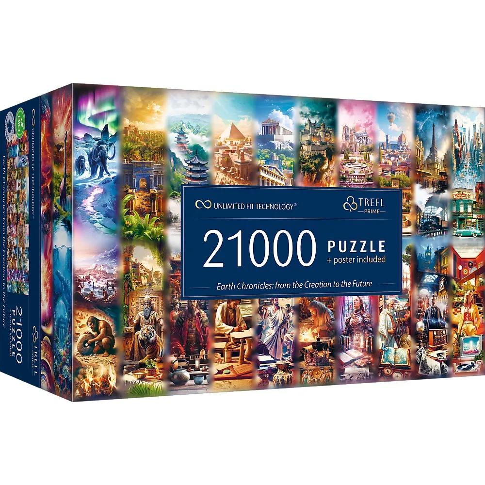 PUZZLE TREFL UFT 21000 CRONICI PAMANTESTI DE LA CREATIE LA VIITOR