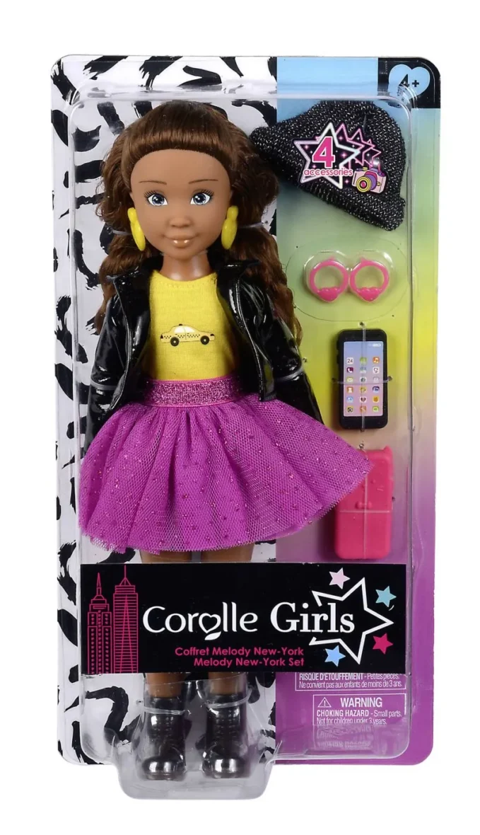 COROLLE SET SAPTAMANA MODEI LA NEW YORK PAPUSA MELODY 28CM