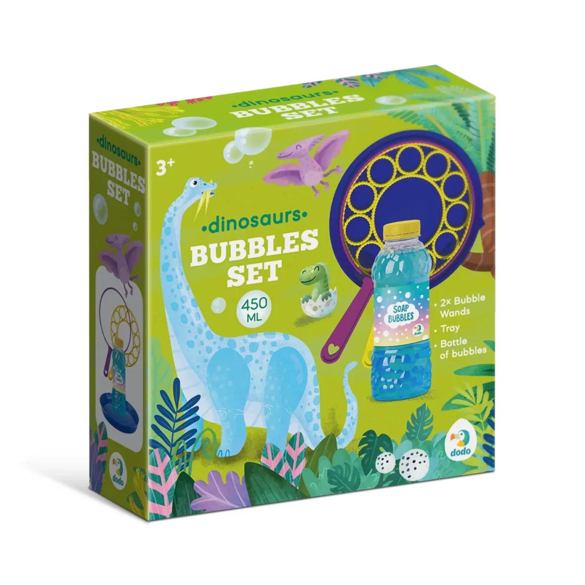 DINOZAURI SET DE BALOANE DE SAPUN 450 ML