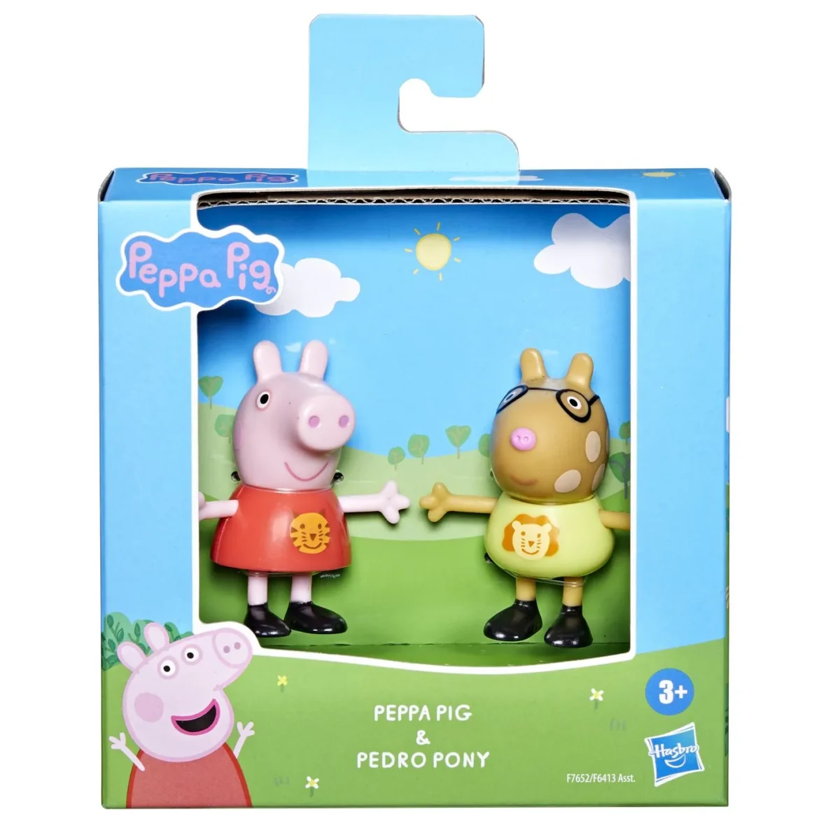 PEPPA PIG PRIETENI BUNI SET 2 FIGURINE PEPPA PIG SI PONEIUL PEDRO