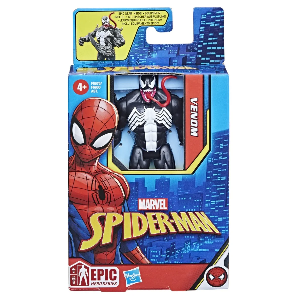 SPIDERMAN EPIC HERO FIGURINA VENOM 10CM