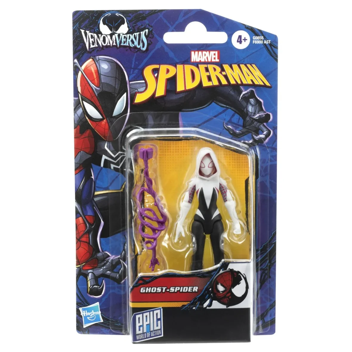 SPIDERMAN EPIC HERO FIGURINA GHOST SPIDER 10CM