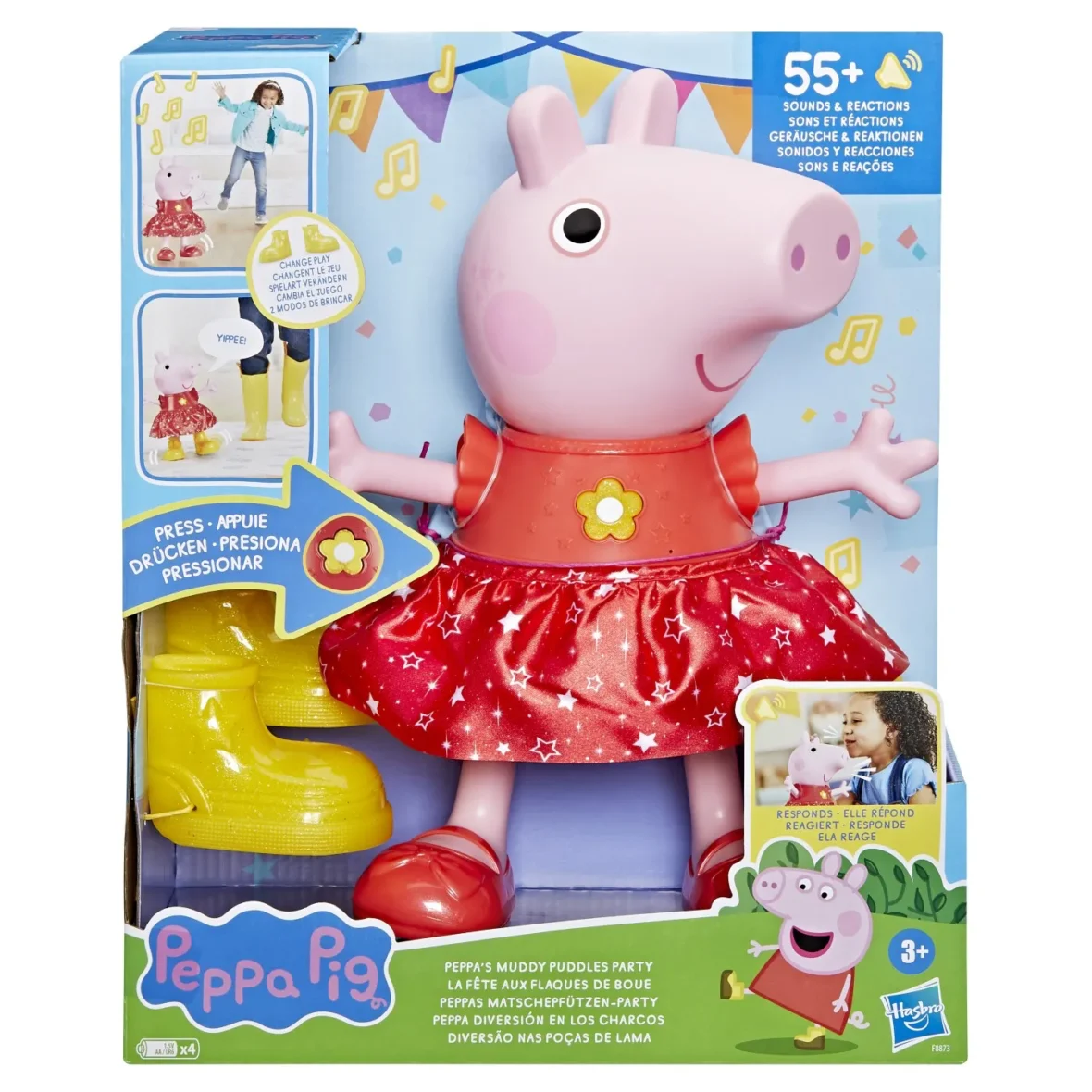PEPPA PIG FIGURINA INTERACTIVA PEPPA