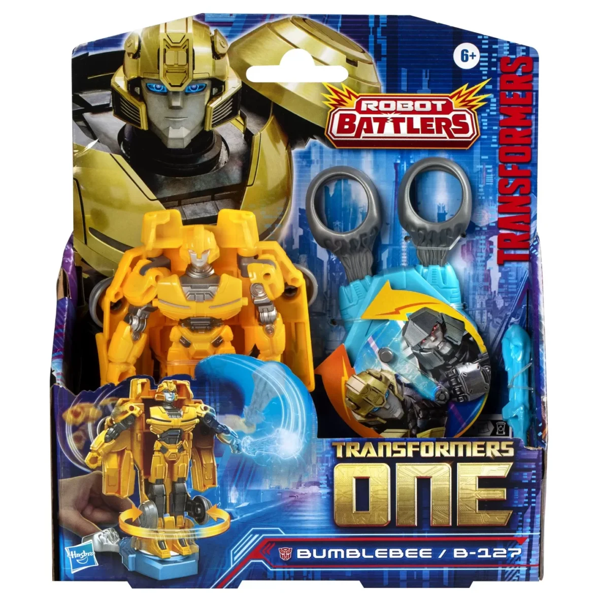 TRANSFORMERS ONE ROBOT BATTLERS FIGURINA BUMBLEBEE B127 11.5CM