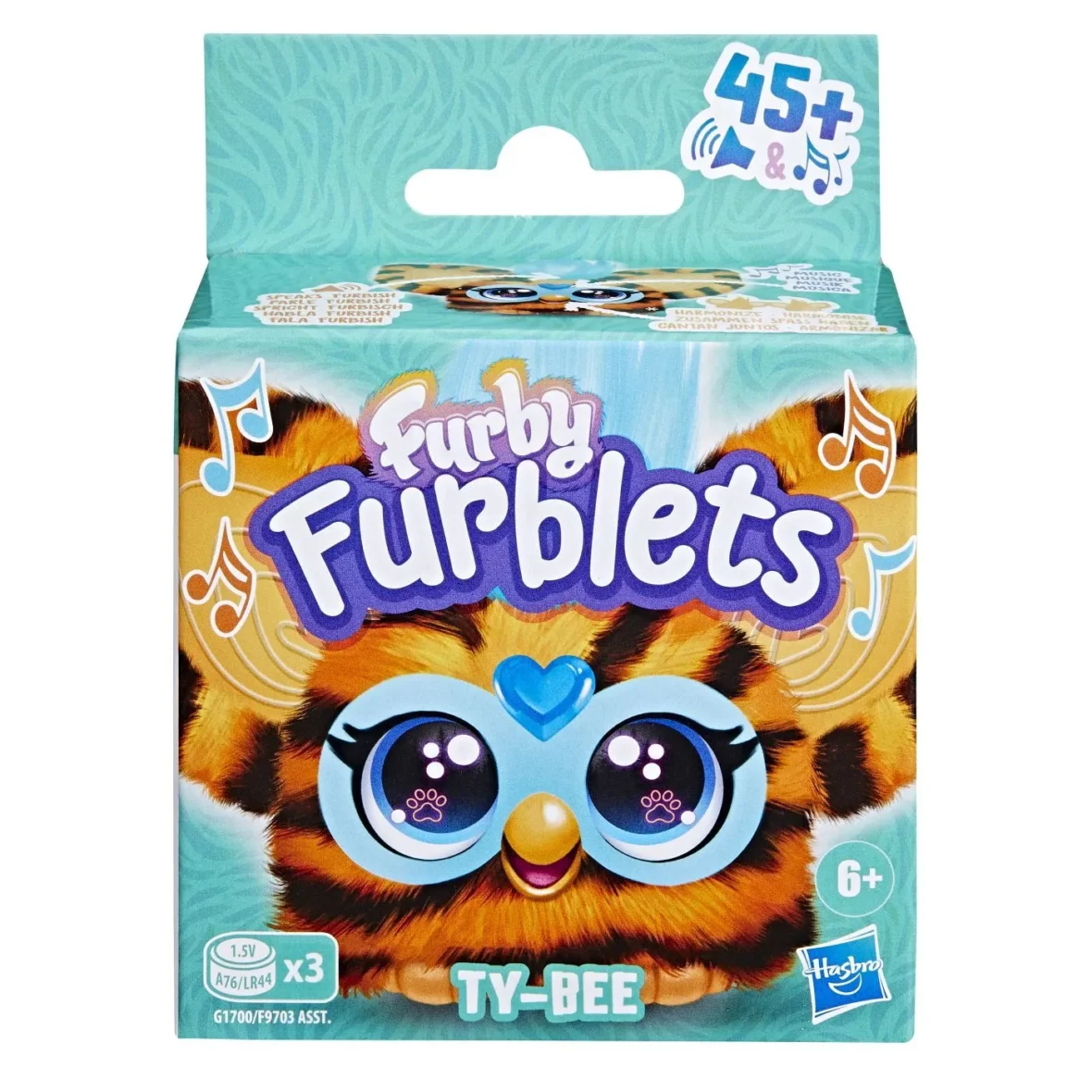 FURBY FURBLETS JUCARIE INTERACTIVA TY-BEE