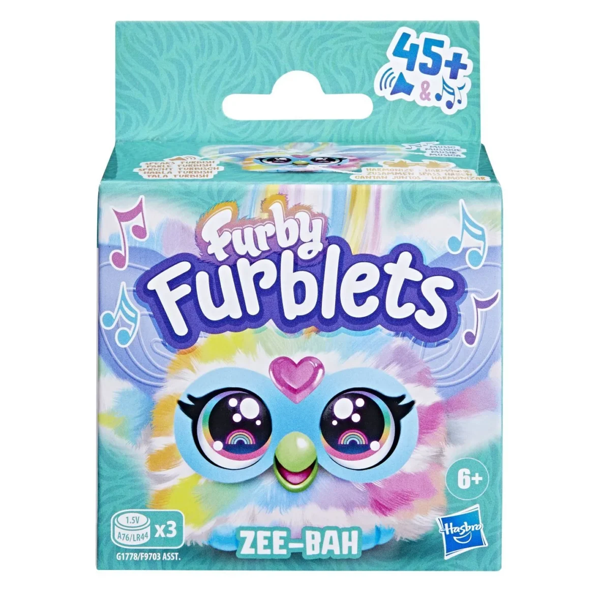FURBY FURBLETS JUCARIE INTERACTIVA ZEE-BAH