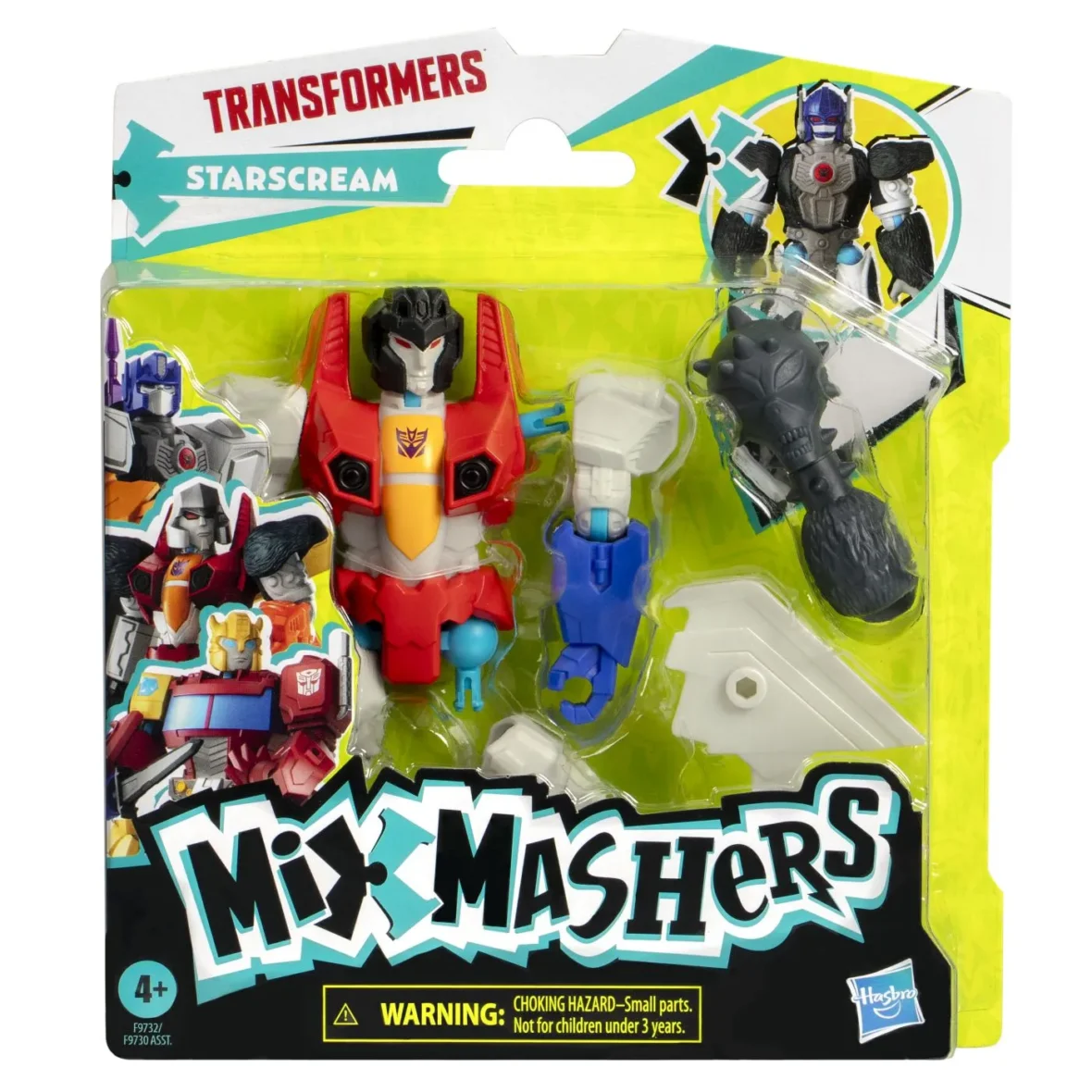 TRANSFORMERS MIX MASHERS FIGURINA STARSCREAM 12CM SI ACCESORII