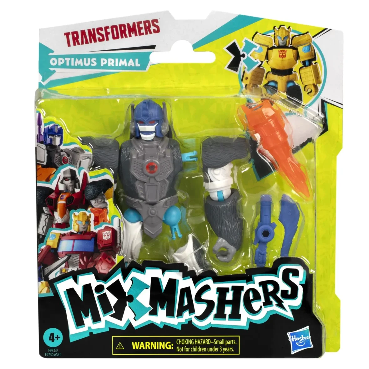 TRANSFORMERS MIX MASHERS FIGURINA OPTIMUS PRIMAL 12CM SI ACCESORII