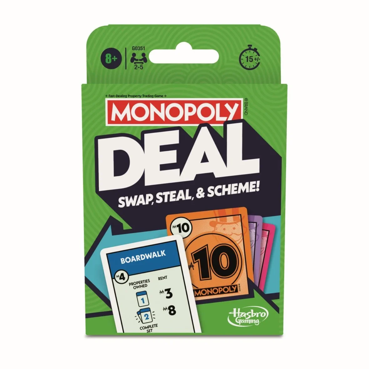 MONOPOLY CARTI DE JOC DEAL LIMBA ENGLEZA