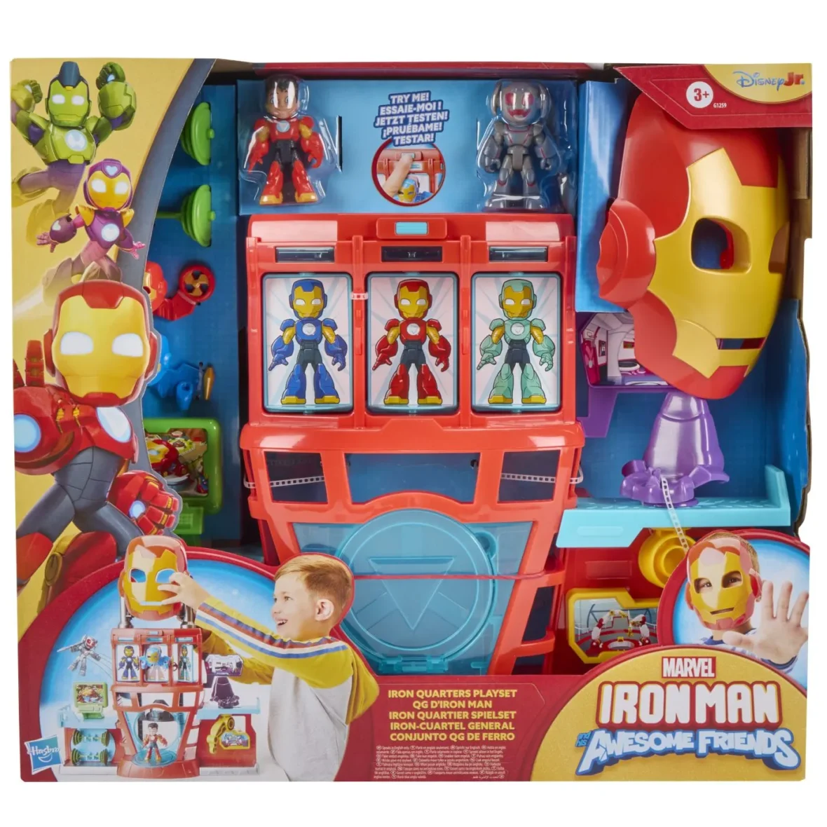 MARVEL IRON MAN SI PRIETENII SAI UIMITORI SET DE JOACA