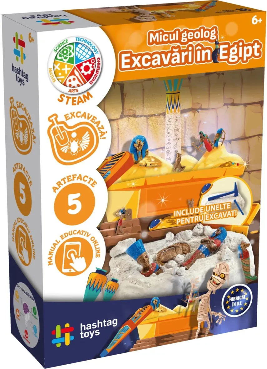 SET MICUL GEOLOG EXCAVARI IN EGIPT