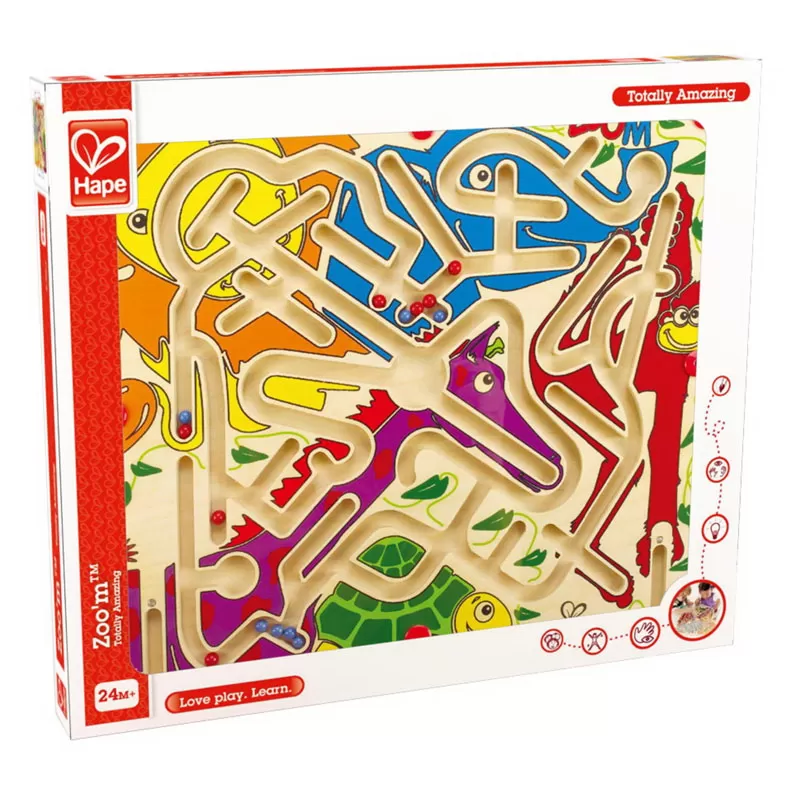 HAPE LABIRINT MAGNETIC ZOO'M – DISTRACTIE LA DUBLU