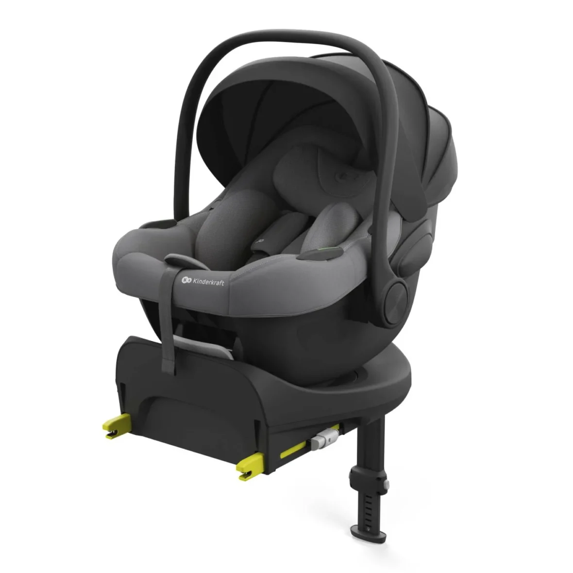 SCOICA AUTO KINDERKRAFT I-LITE CU BAZA ENDURA SAFE FX GREY