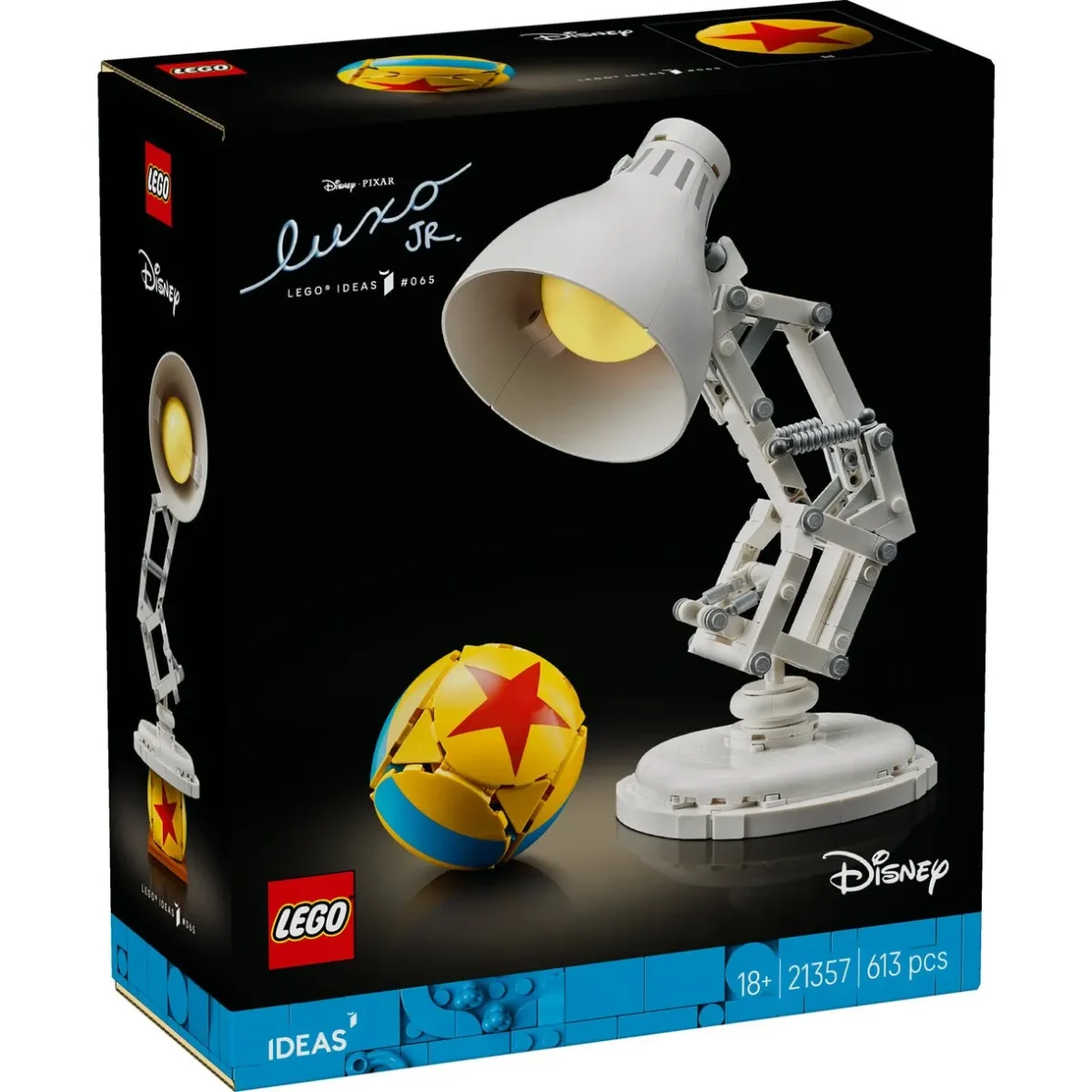 LEGO IDEAS DISNEY PIXAR LUXO JR 21357