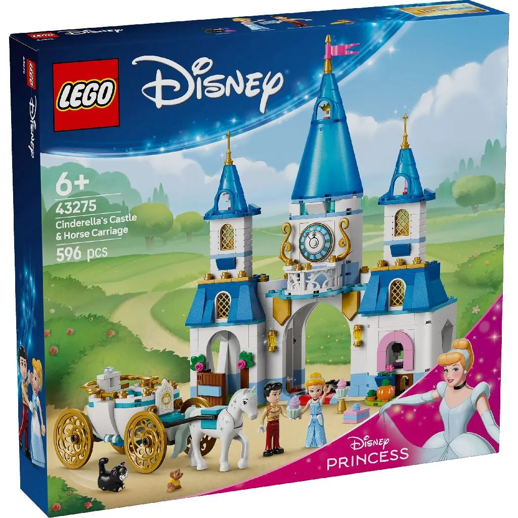 LEGO DISNEY CASTELUL SI CALEASCA CENUSARESEI 43275