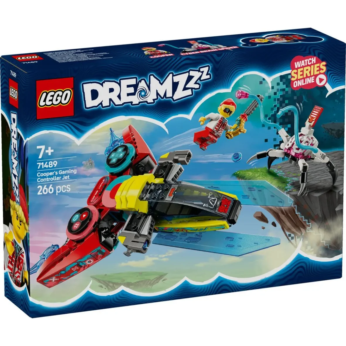 LEGO DREAMZZZ CONTROLERUL-AVION CU REACTIE AL LUI COOPER 71489