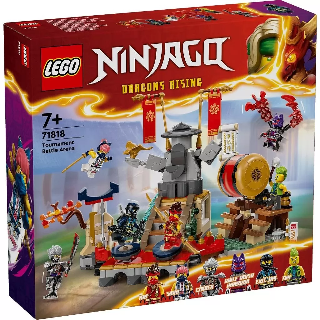 LEGO NINJAGO ARENA DE LUPTA DE LA TURNEU 71818