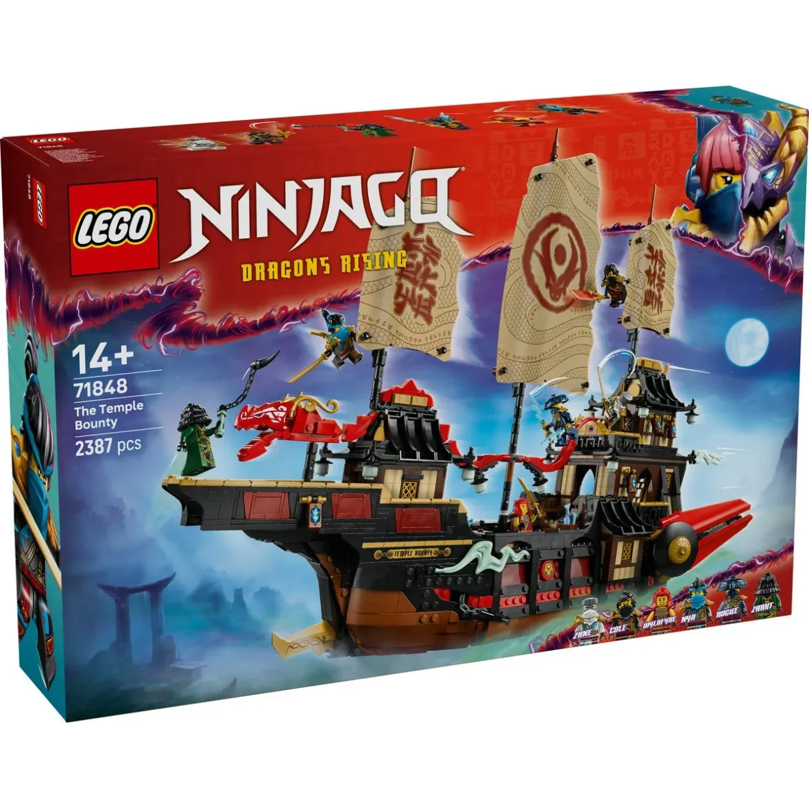 LEGO NINJAGO NAVA BOUNTY A TEMPLULUI 71848