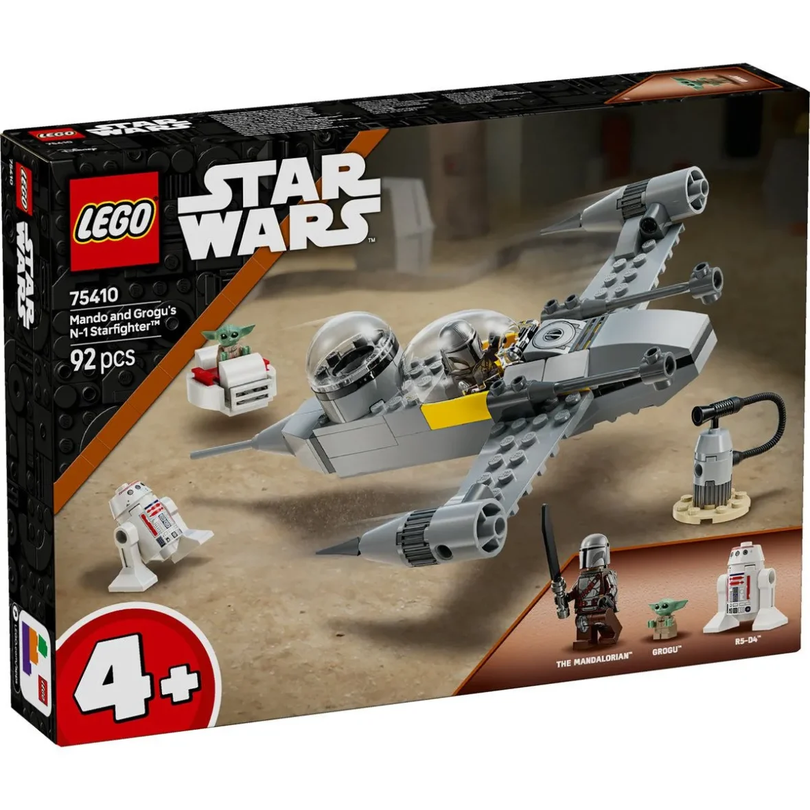 LEGO STAR WARS TM NAVA DE LUPTA STELARA N-1 A LUI MANDO SI GROGU 75410