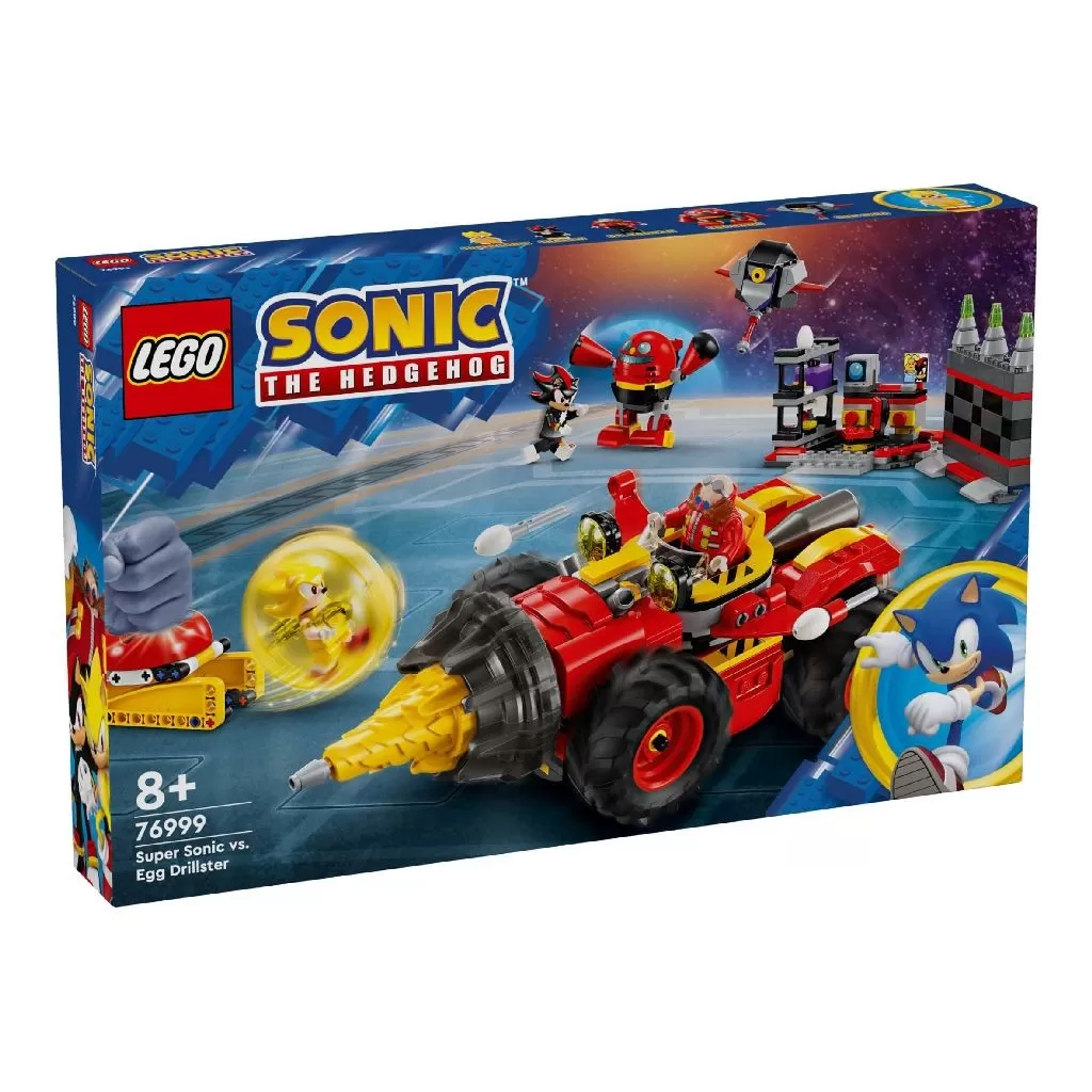 LEGO SONIC SUPER SONIC VS EGG DRILLSTER 76999