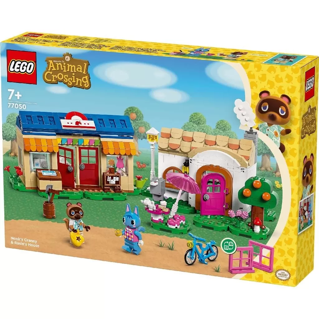 LEGO ANIMAL CROSSING NOOK S CRANNY SI CASA LUI ROSIE 77050
