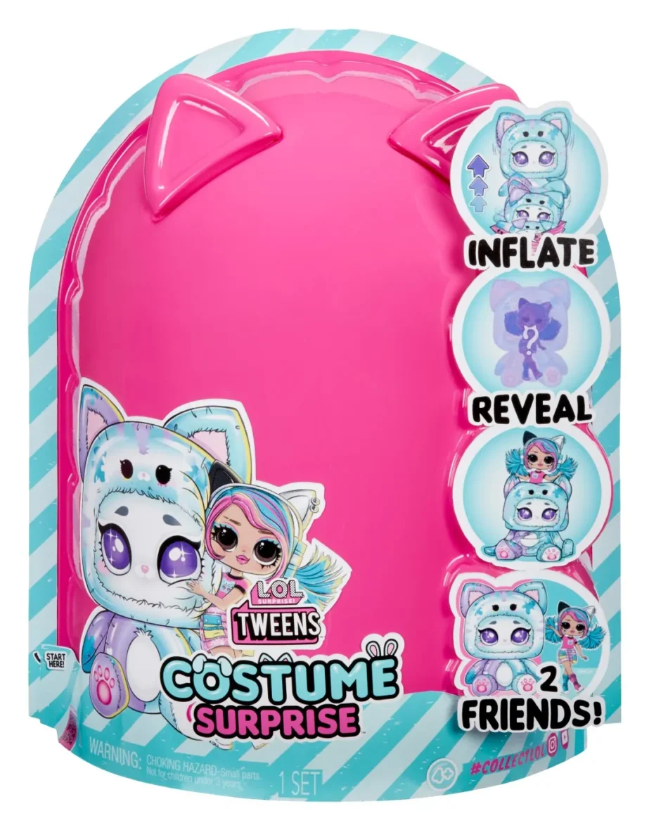 L.O.L. SURPRISE! TWEENS COSTUME SURPRISE PAPUSA EMMA EMO