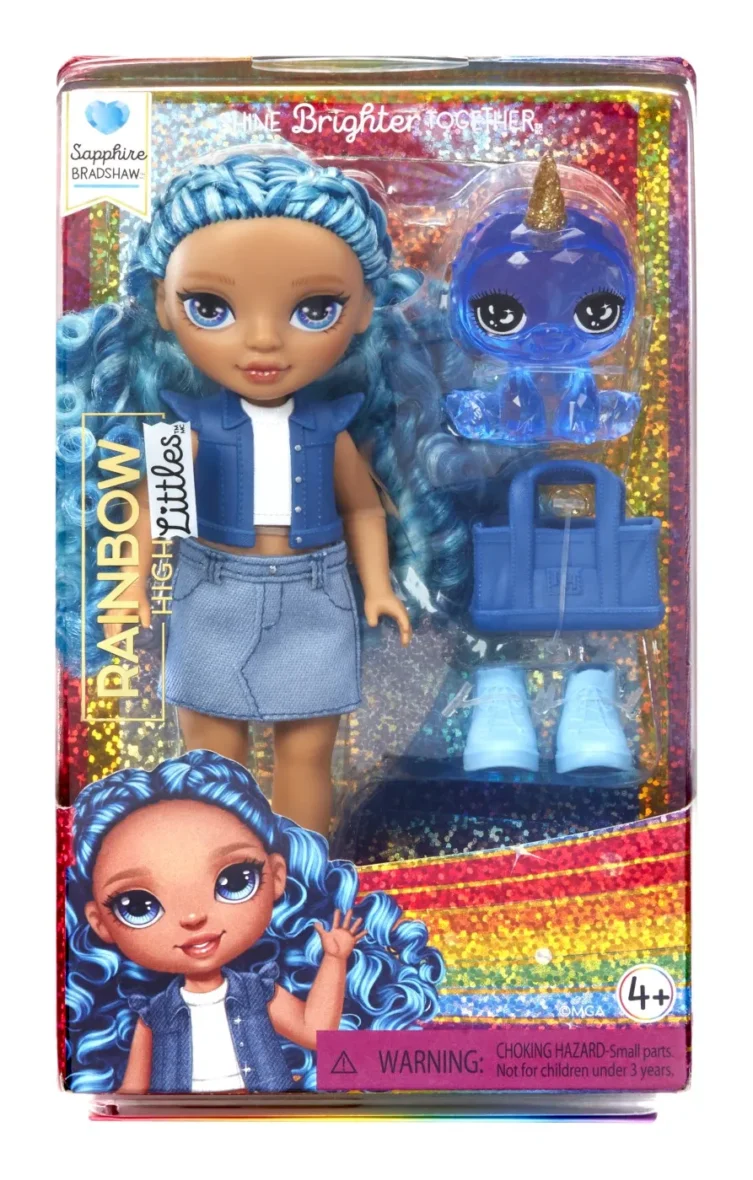 RAINBOW HIGH LITTLES PAPUSA SAPPHIRE BRADSHAW