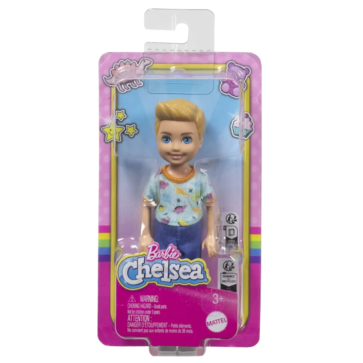 BARBIE PAPUSA CHELSEA BAIAT BLOND CU OCHI ALBASTRI