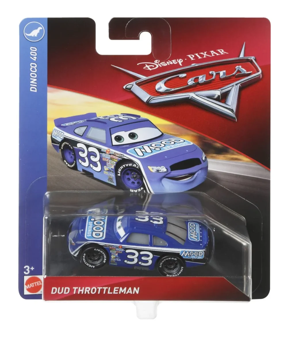MASINUTA METALICA CARS3 PERSONAJUL DUD THROTTLEMAN